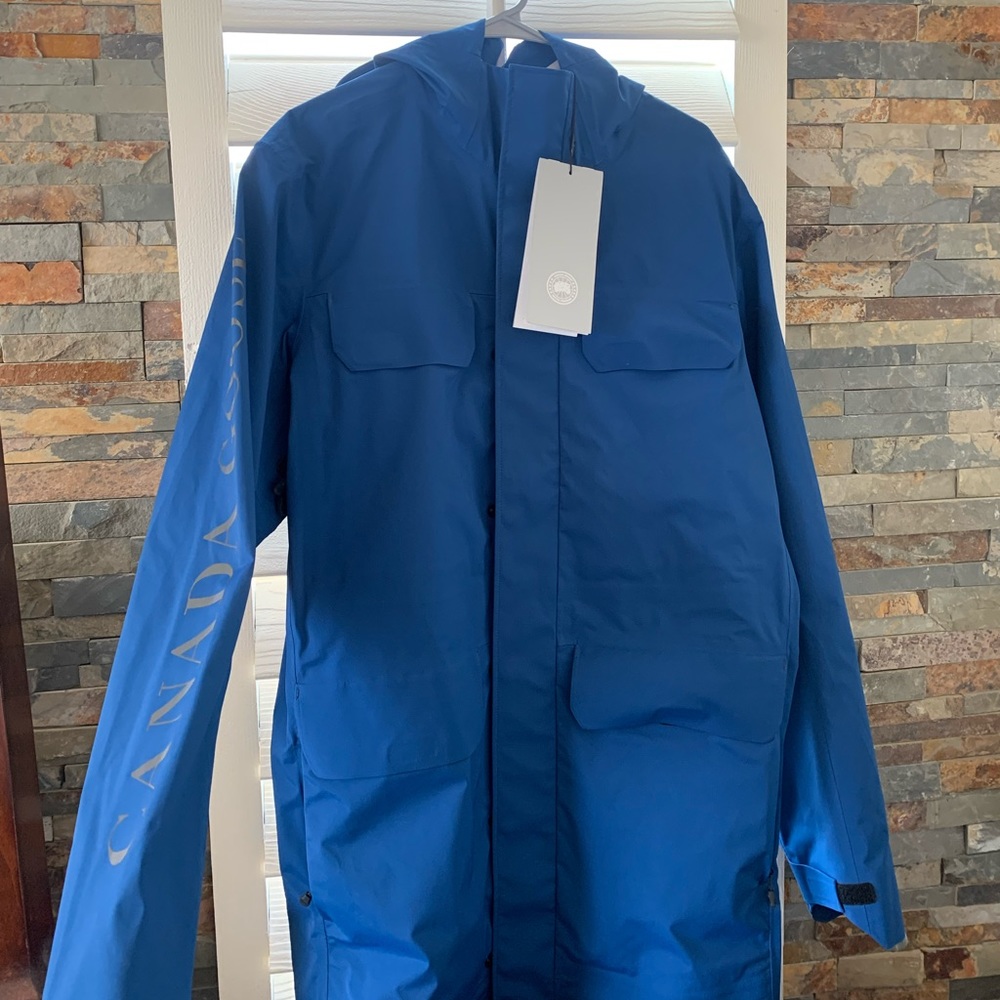 Canada Goose SeaWolf Blue Raincoat